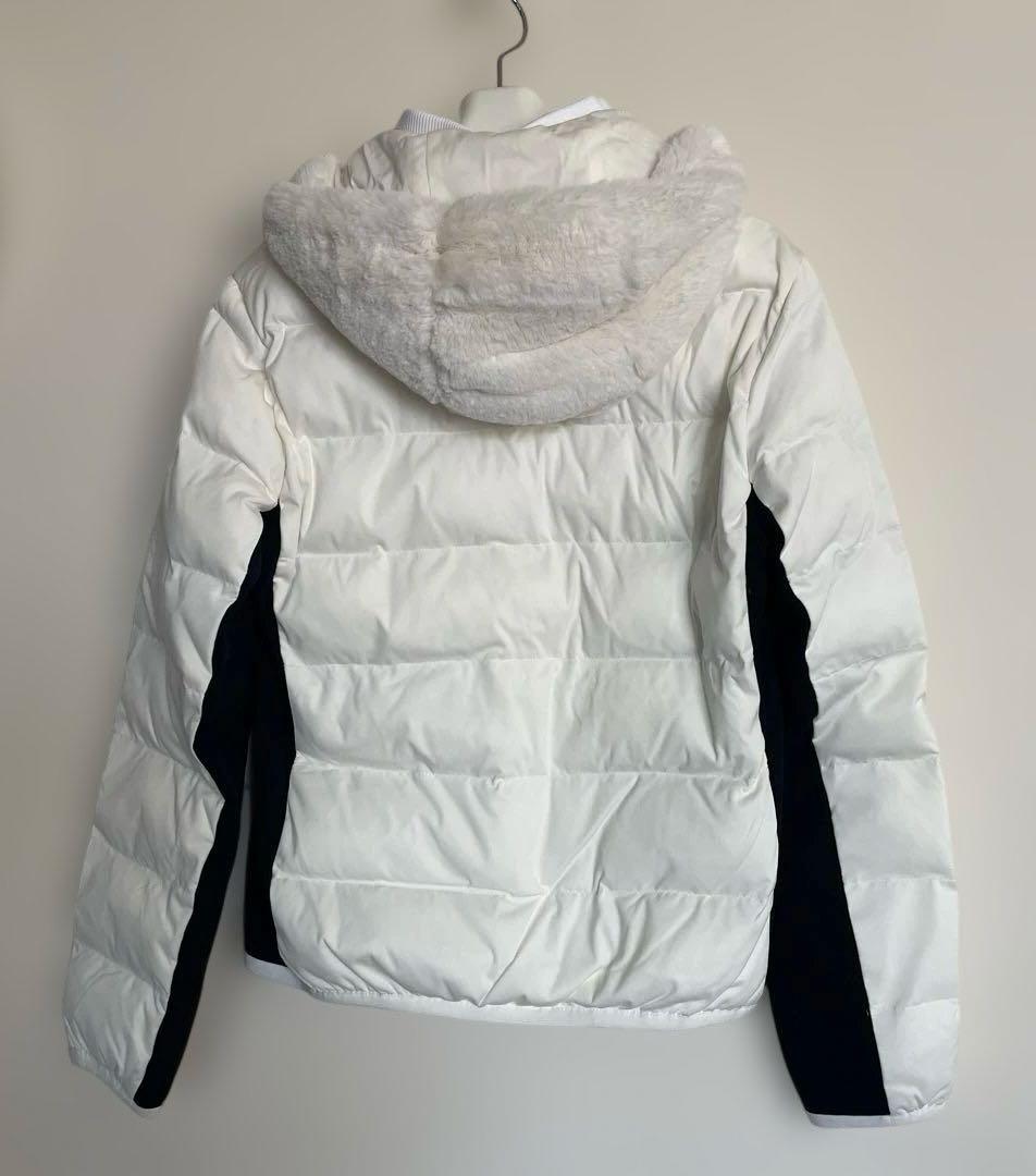 ホワイト フード付きジャケット