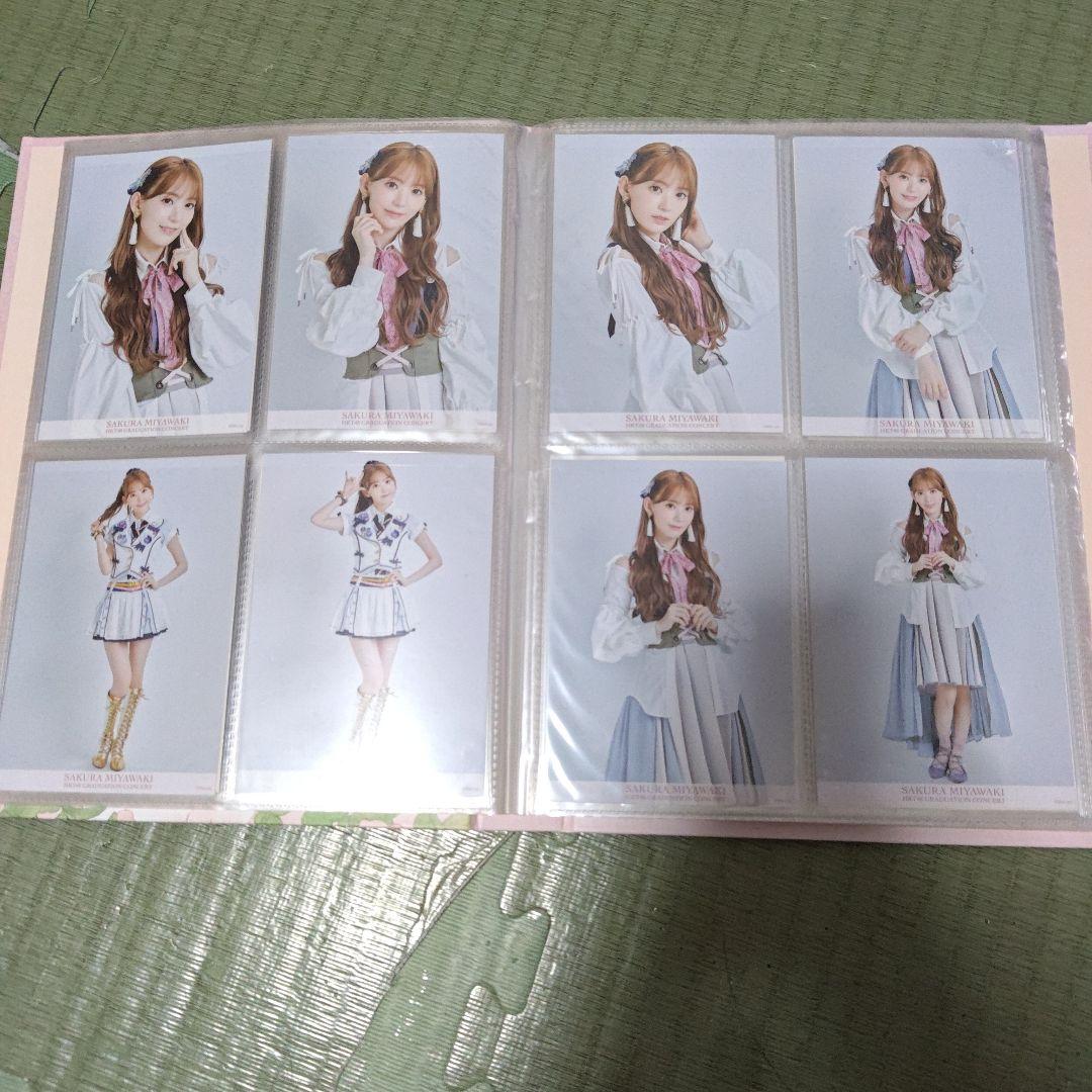 宮脇咲良　HKT卒コングッズ☆メモリアル生写真132枚フルコンプセット