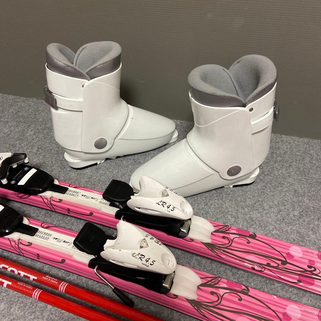 ★メンテナンス済 子供スキーセット 身長150cm前後のお子様向け