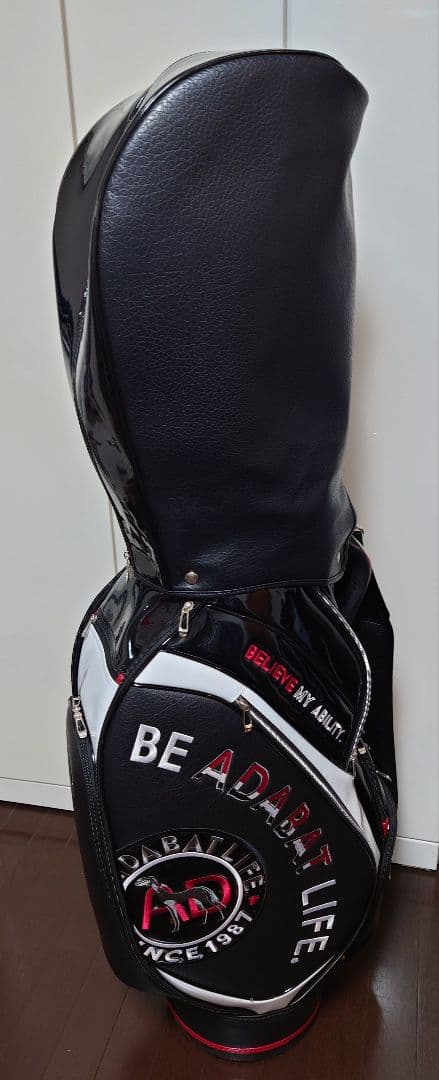 【中古品】adabat　メンズ　キャディーバッグ　2023モデル