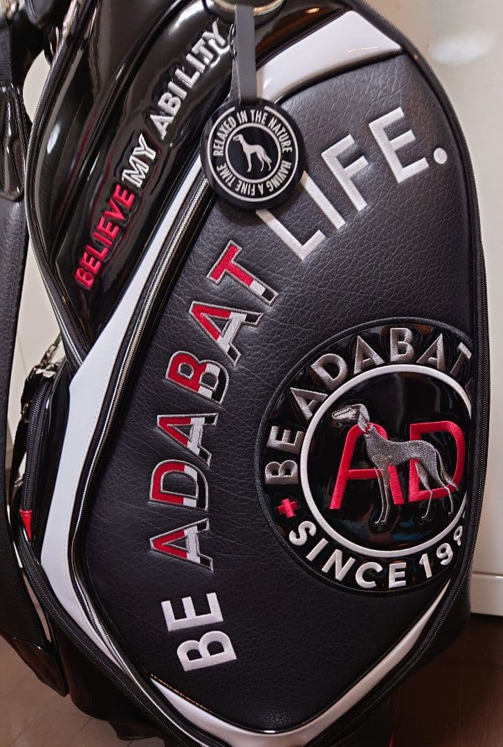 【中古品】adabat　メンズ　キャディーバッグ　2023モデル