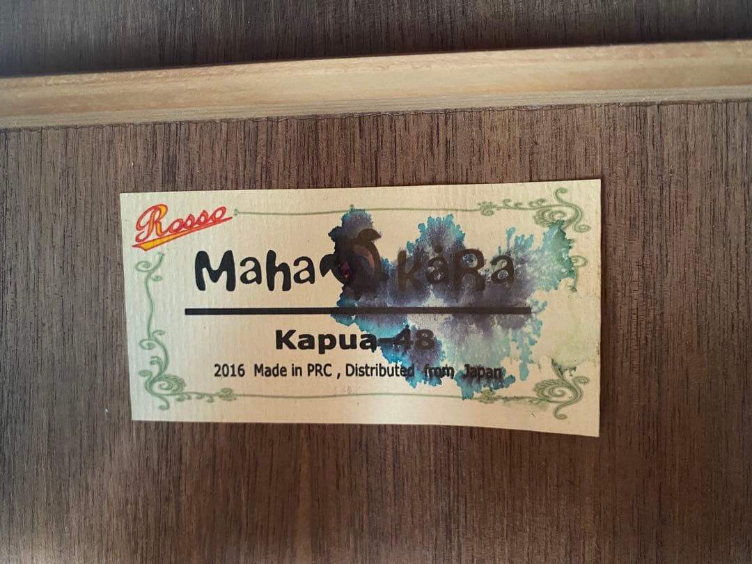 maha kara kapua-48 アコースティックギター　中古品