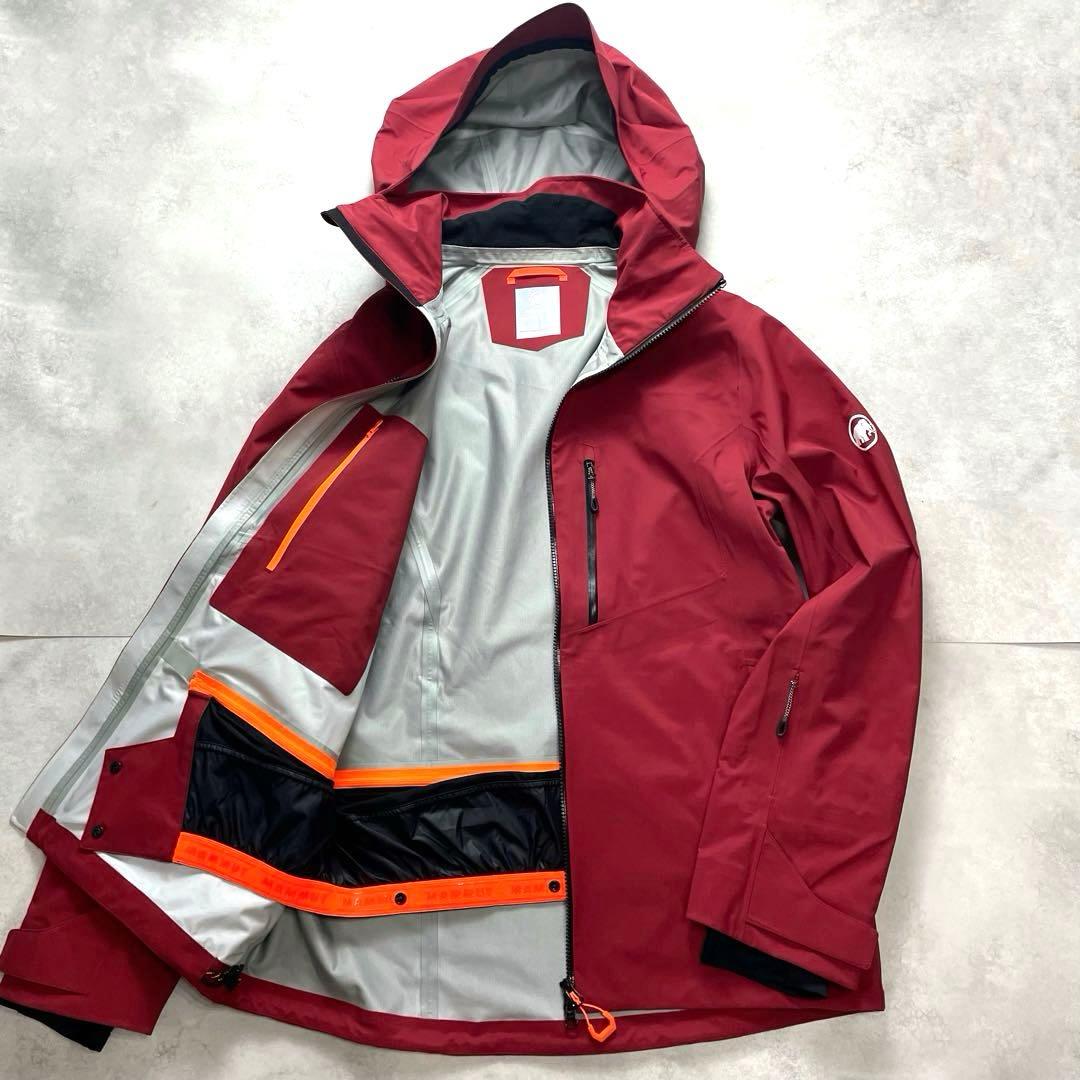 スキー MAMMUT Stoney HS Jacket Men blood XLsize