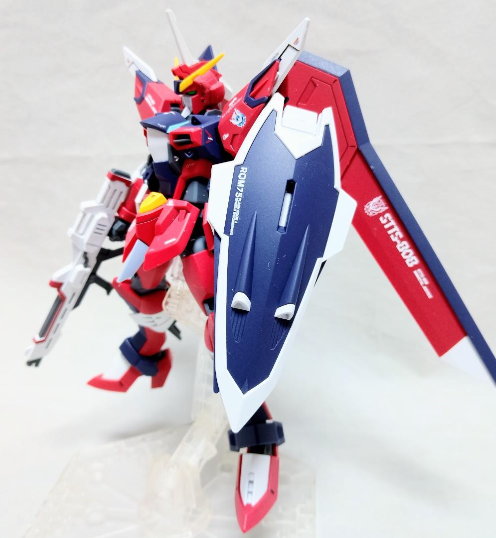 完成品 HG 1/144 イモータルジャスティスガンダム 組立て済 ジャンク