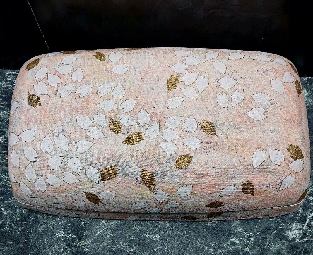 島田恭子　さくら文  陶筥 蓋物 陶箱  箱なし