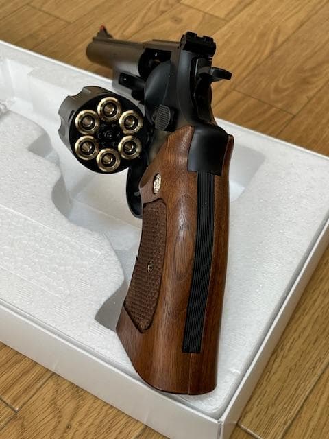 S&W M29 6.5inchマルシンガスリボルバー ABS木製グリップ