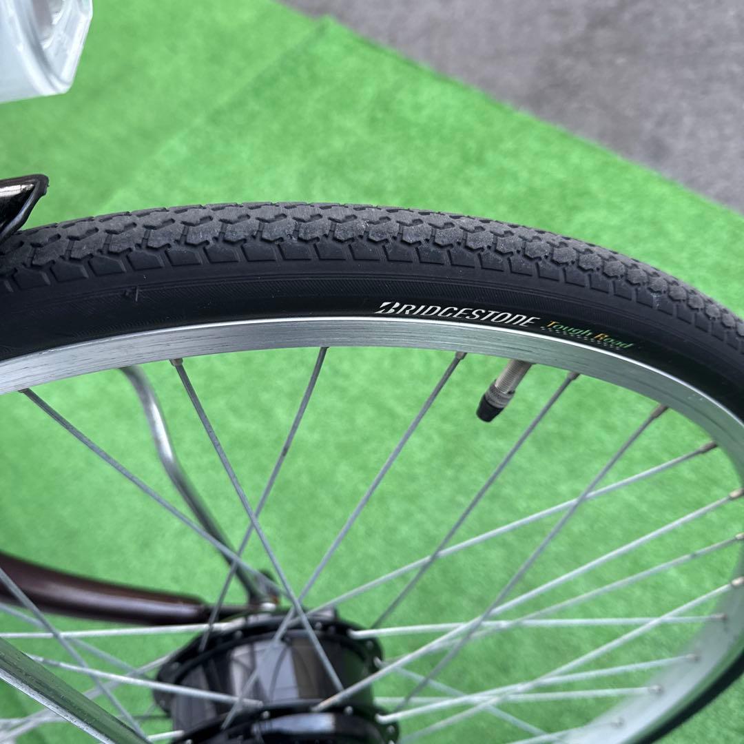 ブリヂストン アルベルト新型電動アシスト自転車26インチ ブラウン
