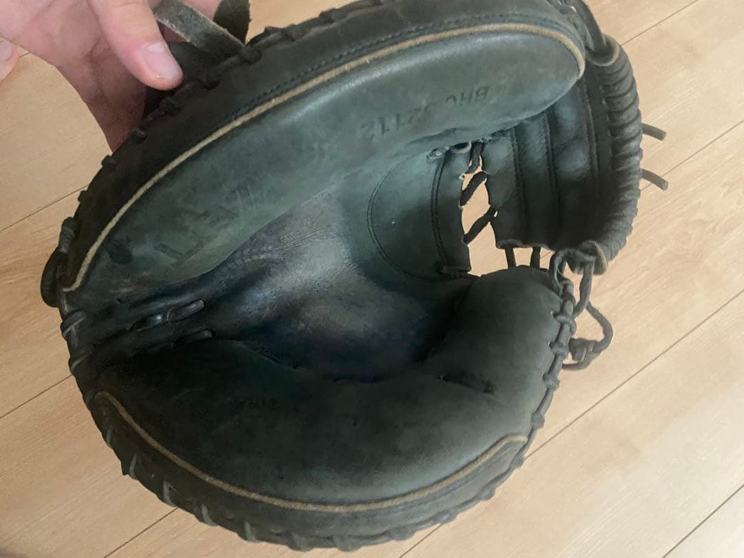 ZETT ブラック 軟式グローブ
