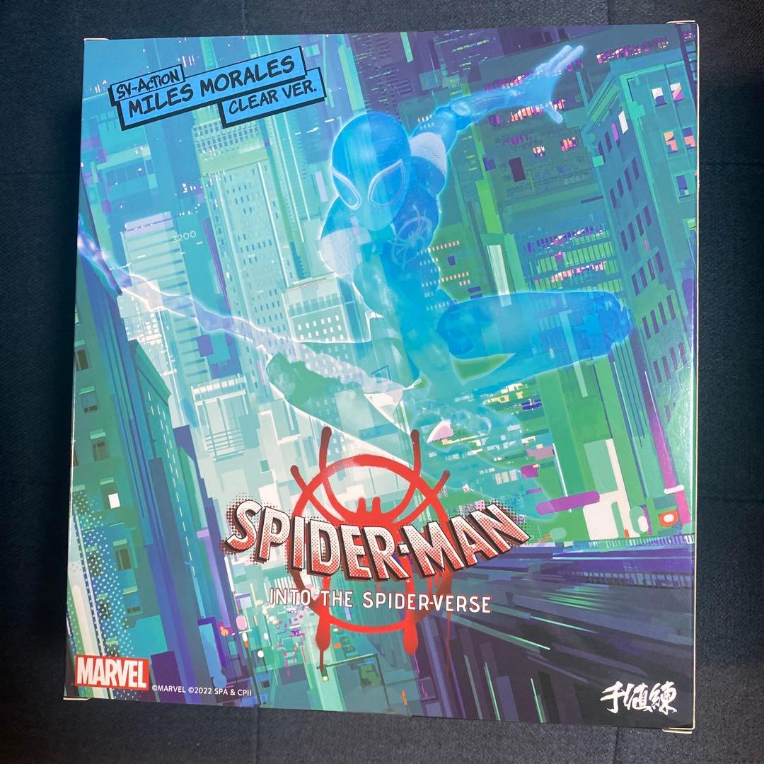 【新品未開封】千値練 スパイダーマン クリア版 フィギュア