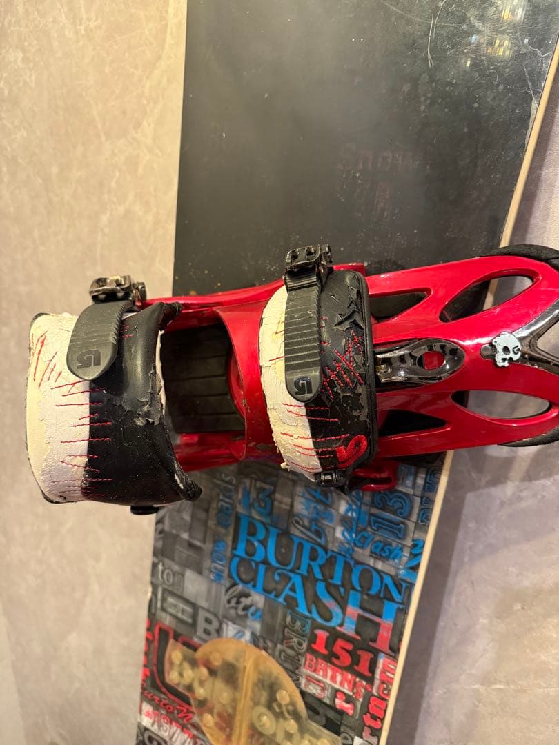Burton Clash 151 スノーボード バインディング付き