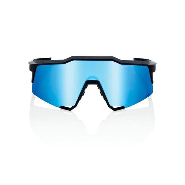 100% SPEEDCRAFT ブラック ブルー ワンハンドレッド サングラス