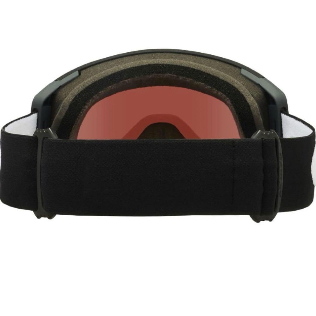 オークリー スノーボードゴーグル　フライトトラッカー 青 ミラー レンズ