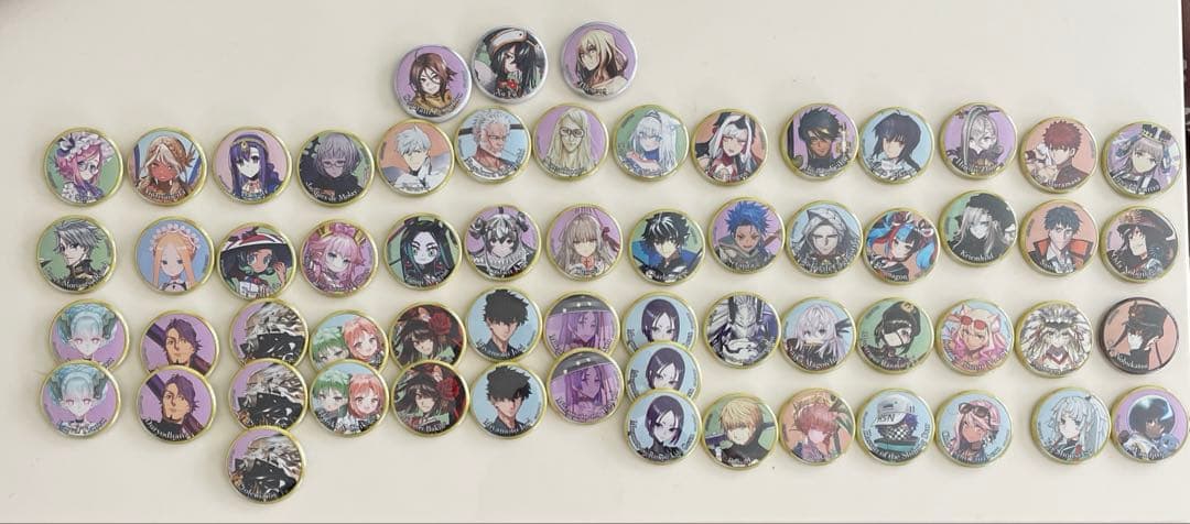 FGO 英霊召喚缶バッジ 61個　セット