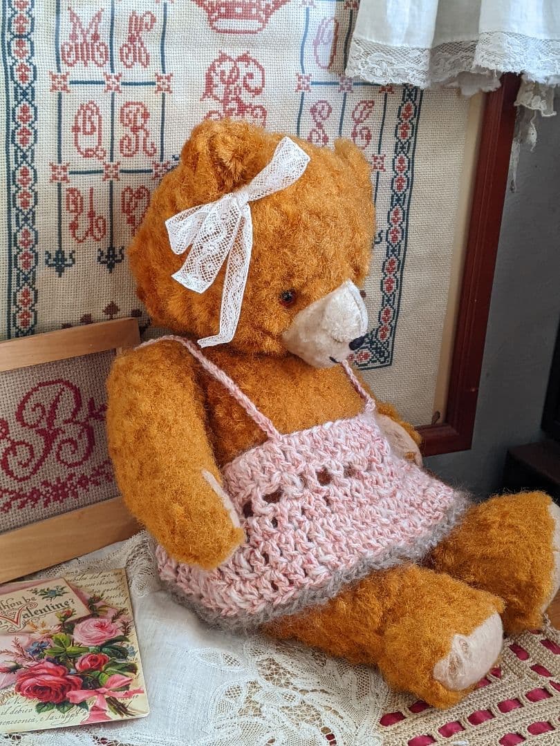 【s】アンティークベア　アンティークテディベア　ドイツ