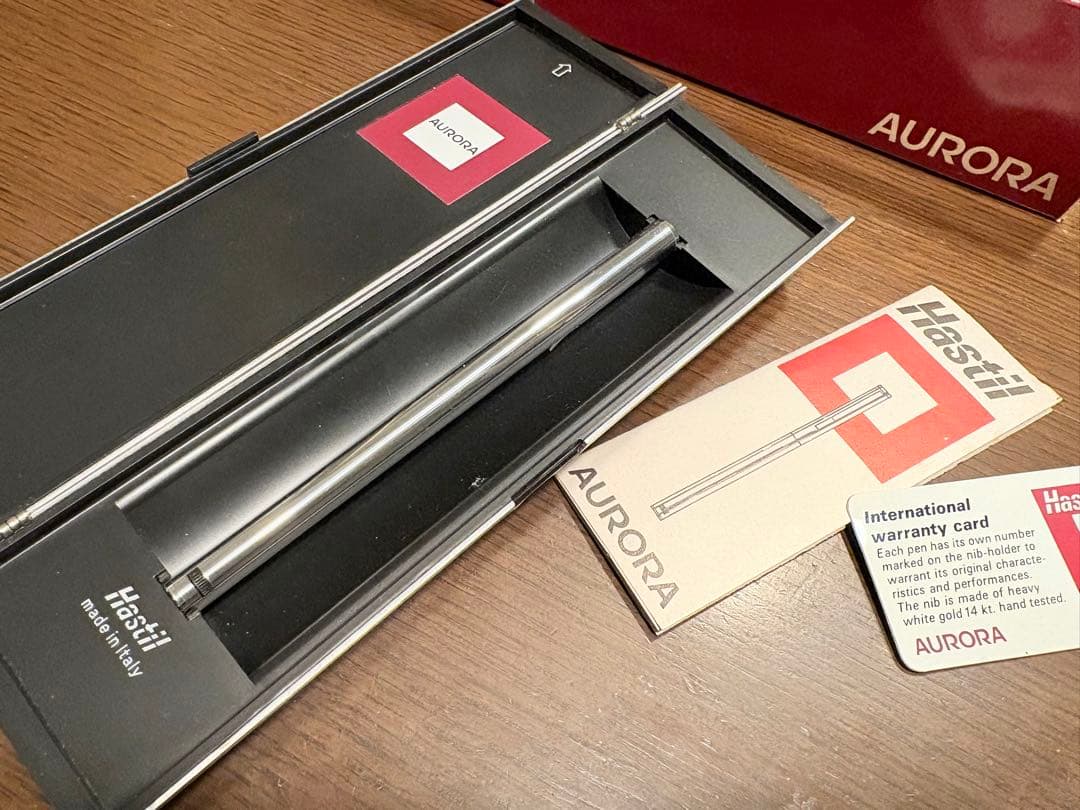 AURORA アウロラ　Hastilアスティル14K万年筆
