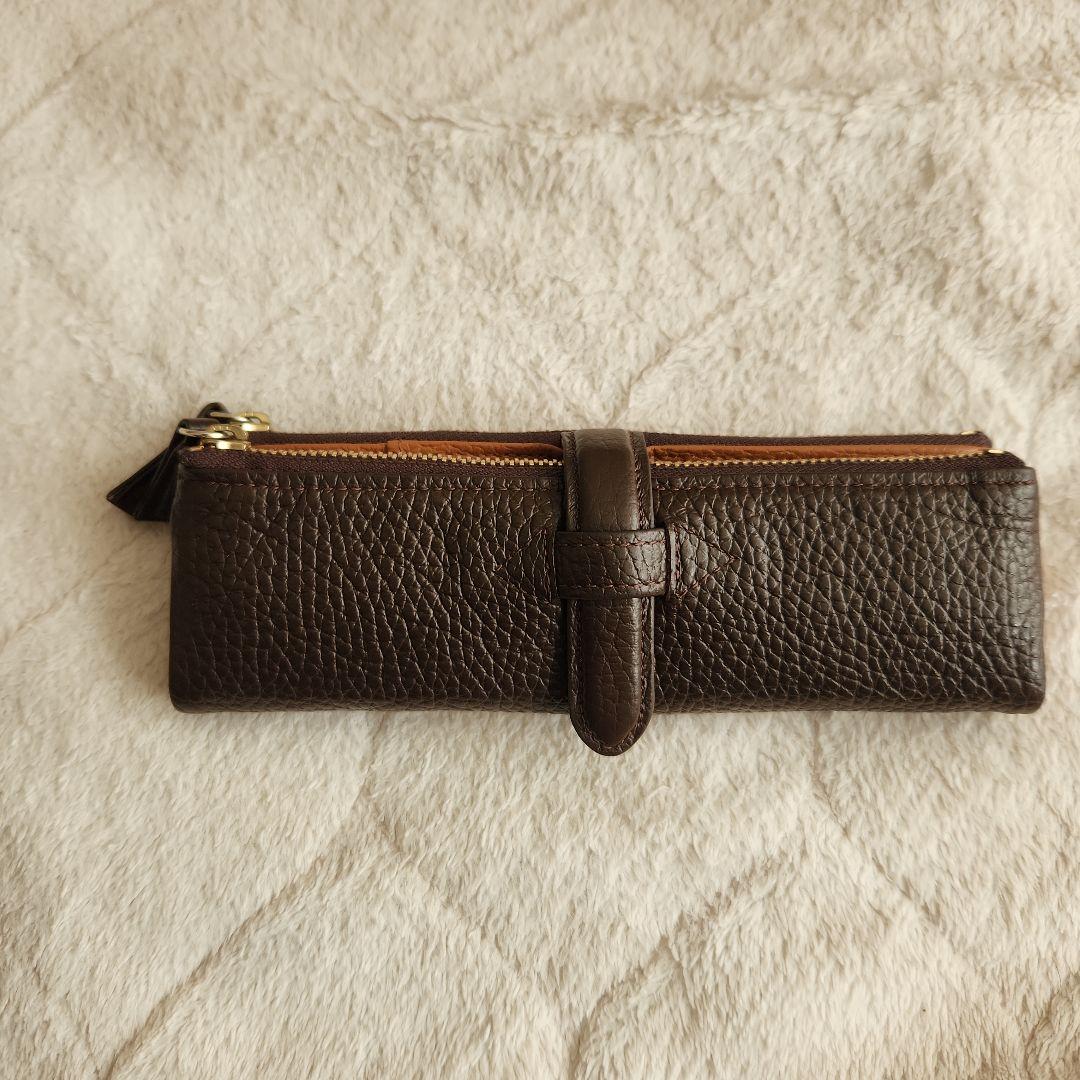 シーカンパニー ルポペンケース ダークブラウン