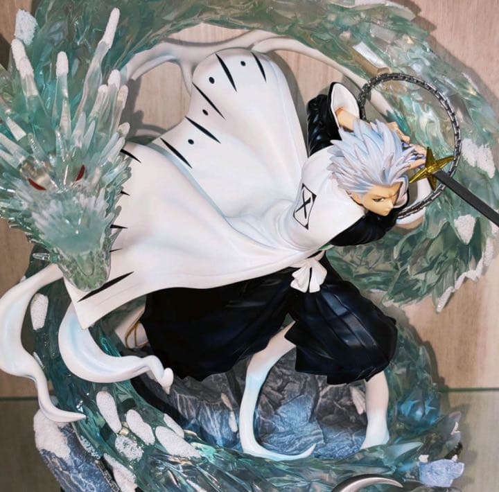 BLEACH 黒衣少年図 日番谷冬獅郎 ガレージキット ガレキ スタチュー⑤