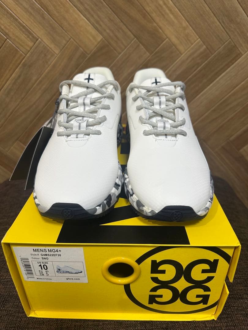 G/FOREメンズシューズMG4+ 迷彩ホワイト　27㎝