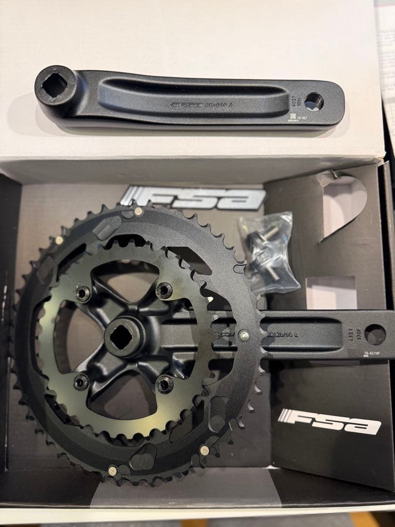 FSA VeroPro 50/34170mmJIS シマノ互換DomaneAL+