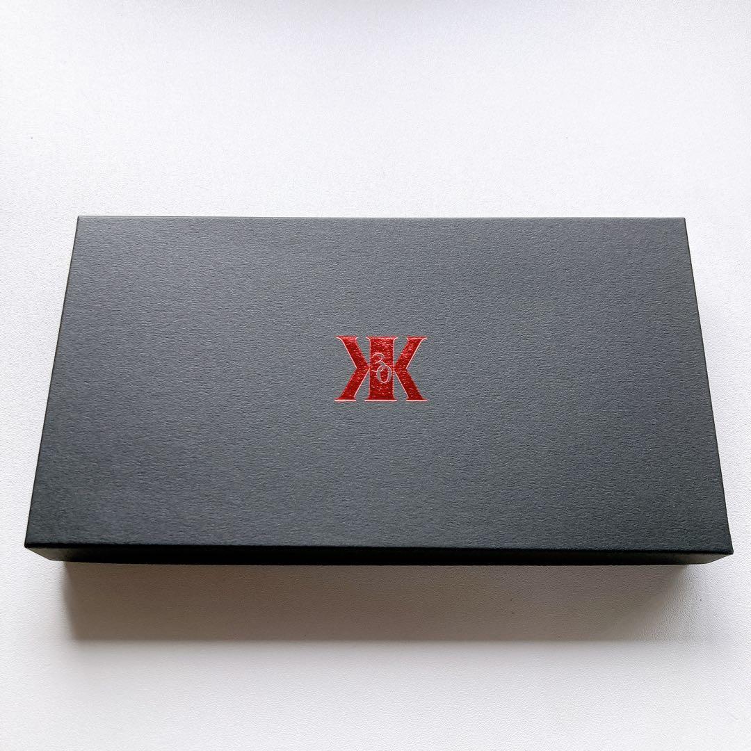 マ*ル様 吉川晃司 KOJI KIKKAWA 30周年 K2 長財布 黒 モノグ