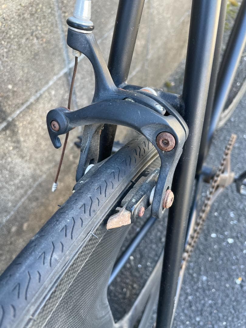 【harumi0305】DINER ピストバイク 3スポークカーボン