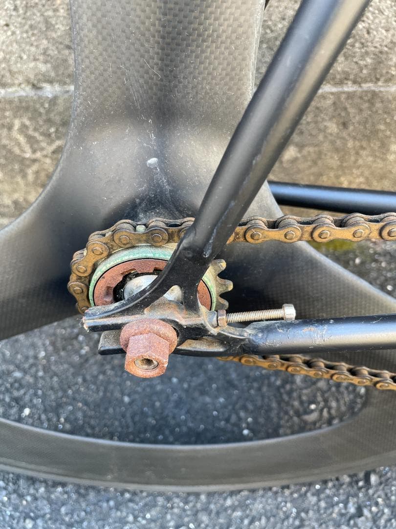 【harumi0305】DINER ピストバイク 3スポークカーボン