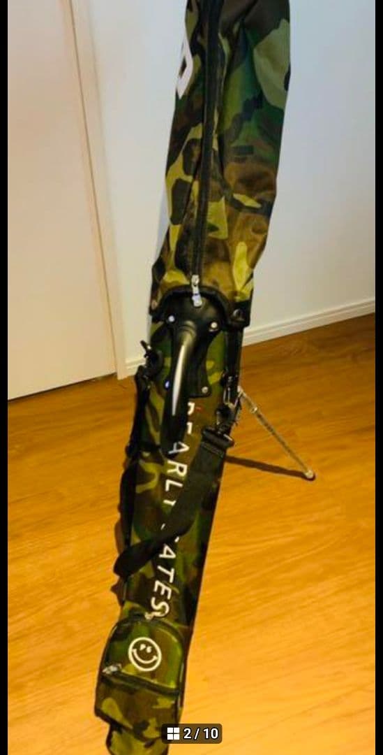 【未使用】パーリーゲイツ スタンドバック カートバッグ　迷彩柄　キャディバッグ