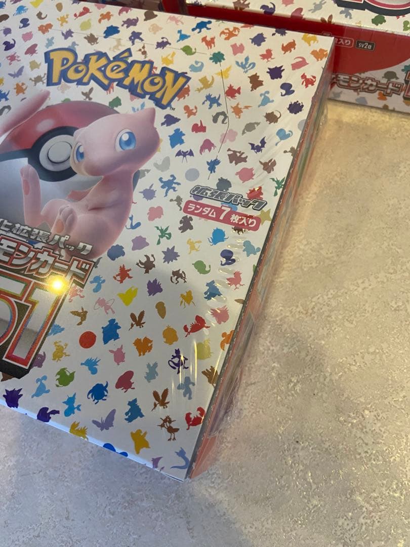 ポケモンカード151 未開封　シュリンク付き　3BOXセット
