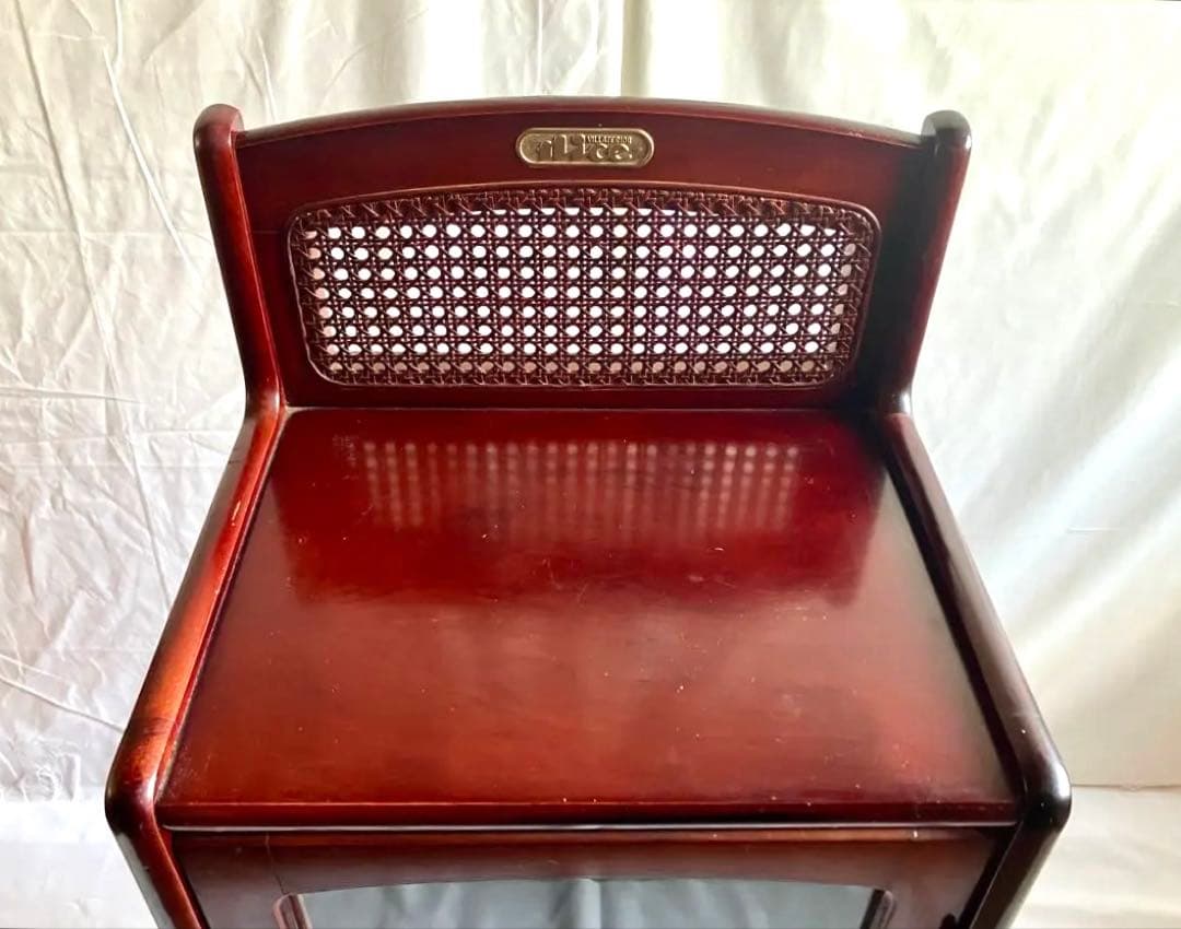 最終価格✅昭和ビンテージ✅昭和の電話台キャビネット/片扉2段