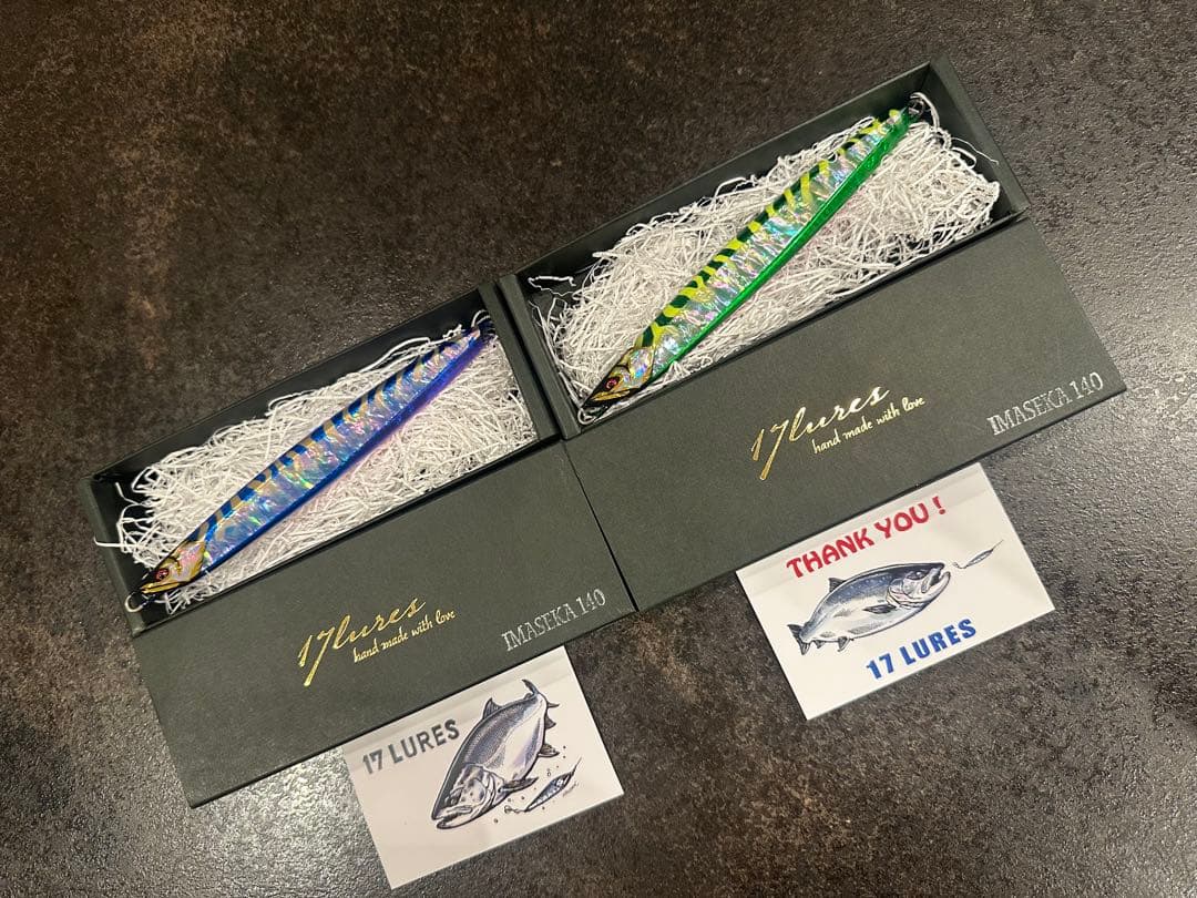 17lures IMASEKA140　ルアーズ　サクラマスジギング 2本セット