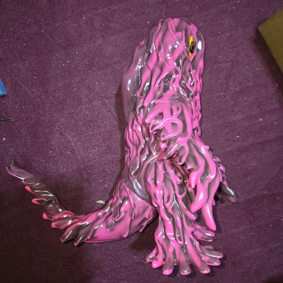 ヘドラ ソフビ マルサン ピンク