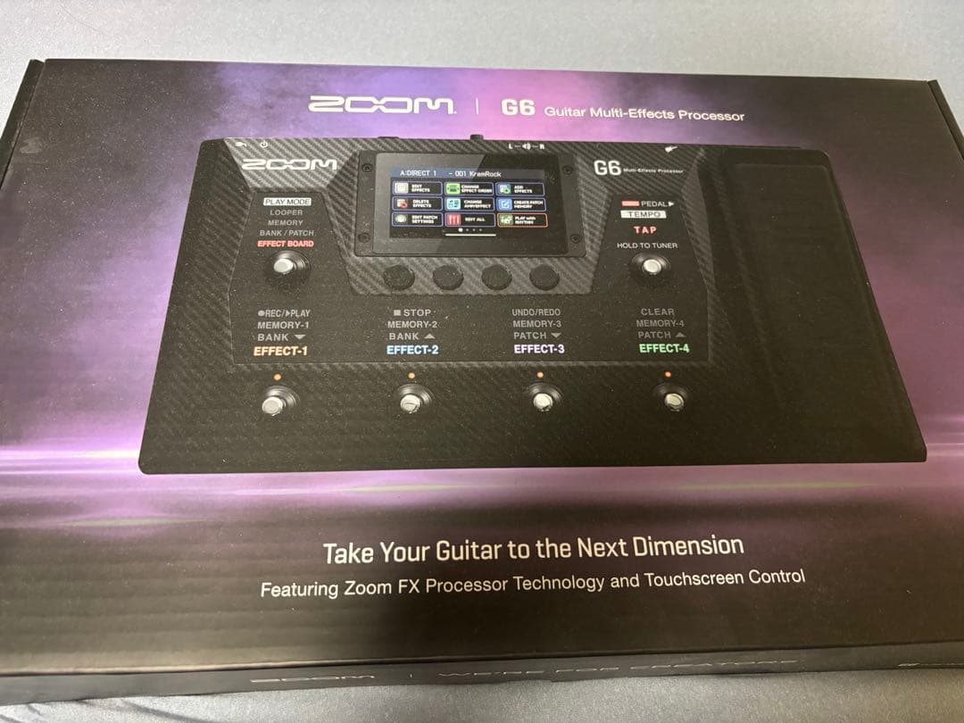 zoom G6 マルチエフェクター