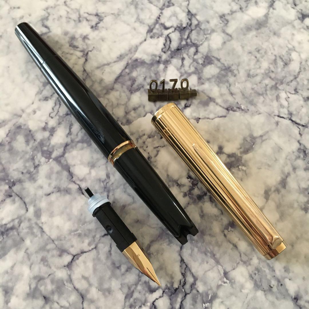 #0170 オーバーホール済み 万年筆 モンブラン MONTBLANC 14k