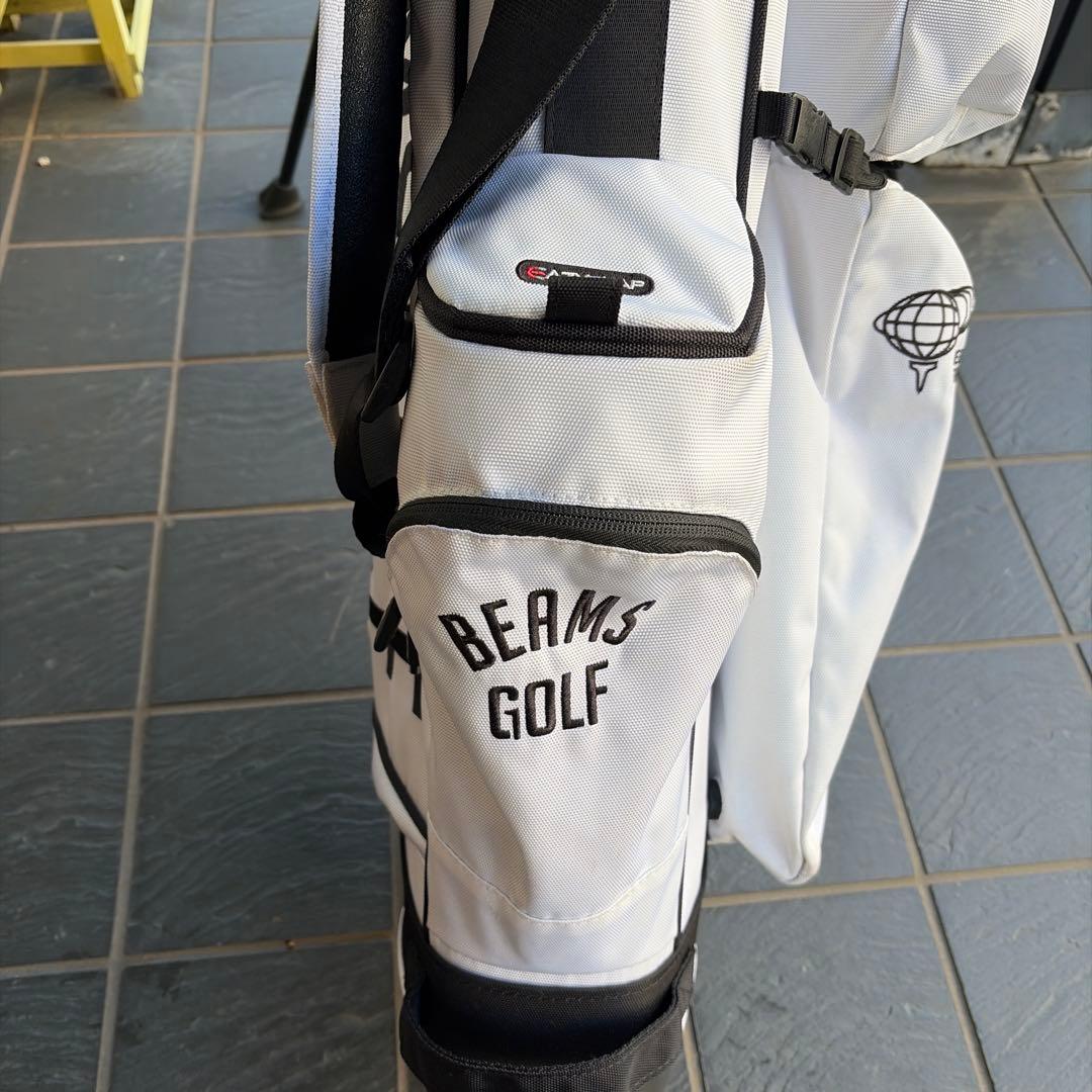 BEAMS GOLFビームスゴルフ　スリム　スタンドキャディバッグ