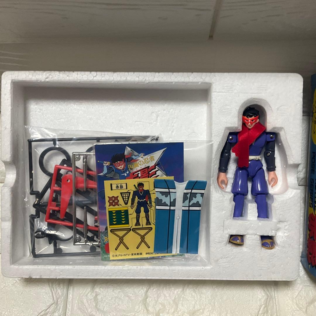 5体セット）　アニメ版　仮面の忍者赤影　フィギュア　◆タカラトミー