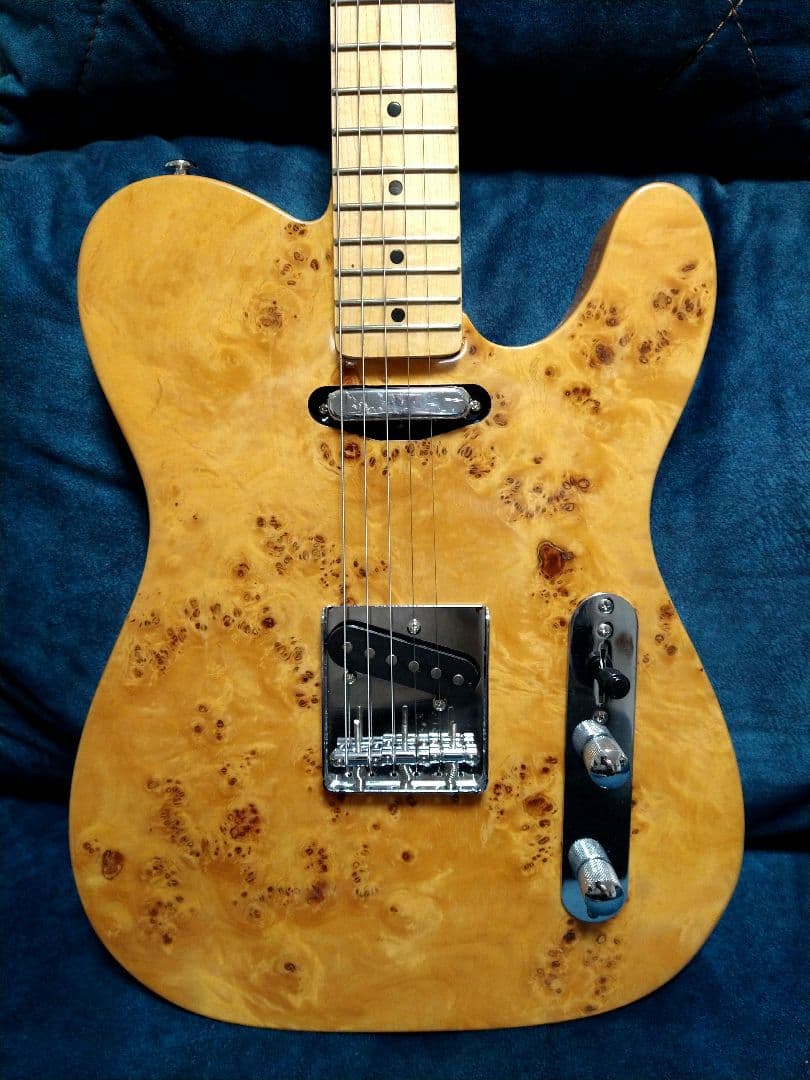 新品カスタムメイドテレキャスターエレキギター　バードアイメープルトップ＆アッシュ