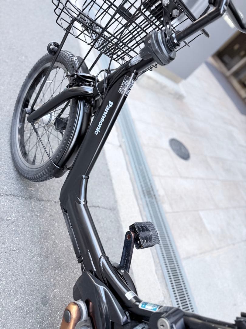 大阪府　子供乗せ　パナソニック 電動アシスト自転車　チャイルドシート付き