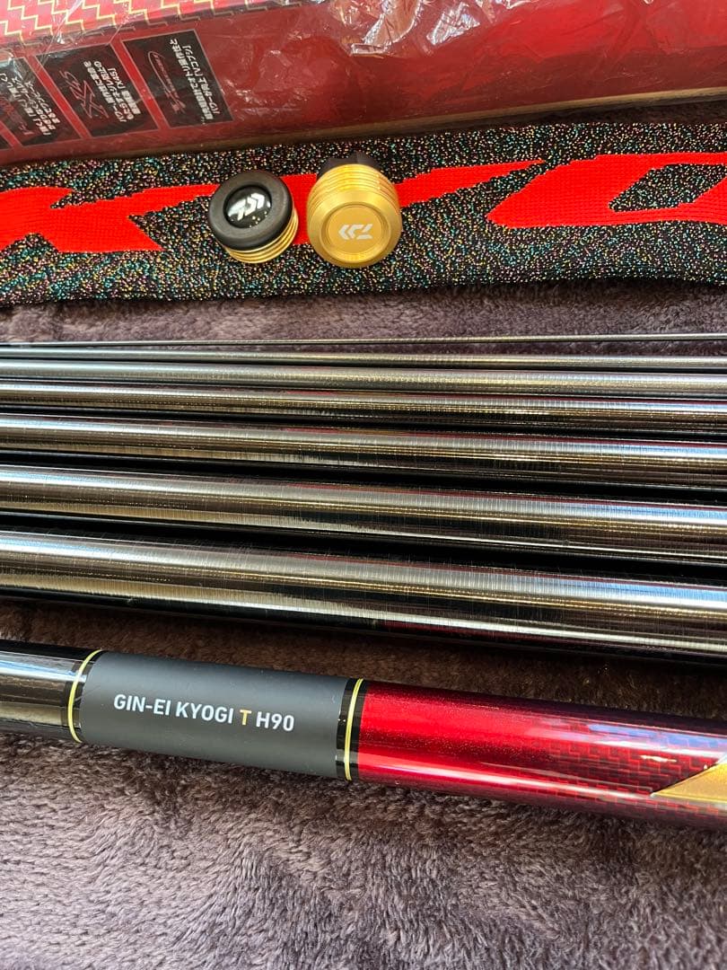 ★送料無料 ダイワ 鮎 友釣り 極美品 銀影 競技TH90 即発送♪