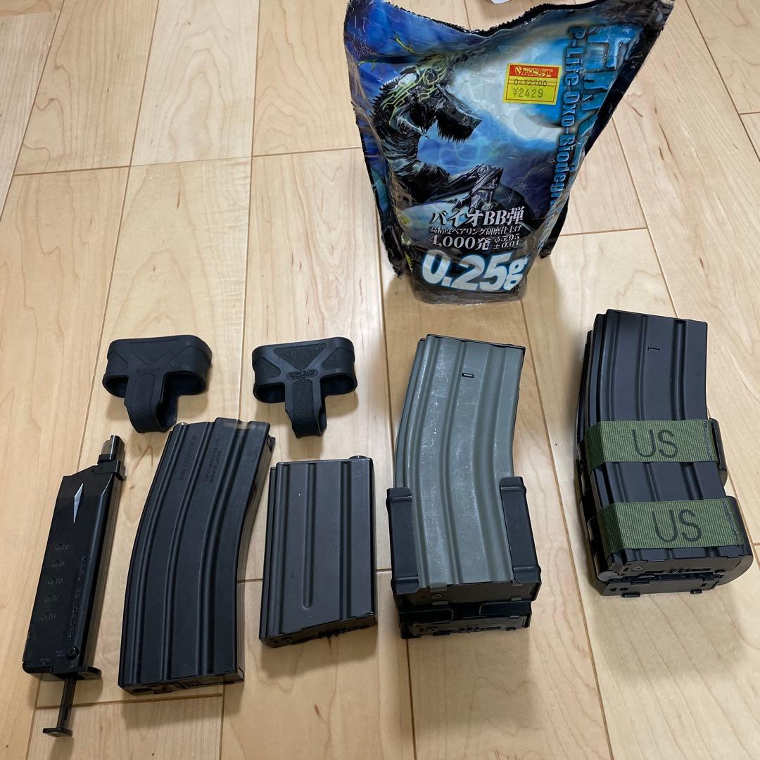 SR-16 M4 エアガン その他　パーツやガンケースなど