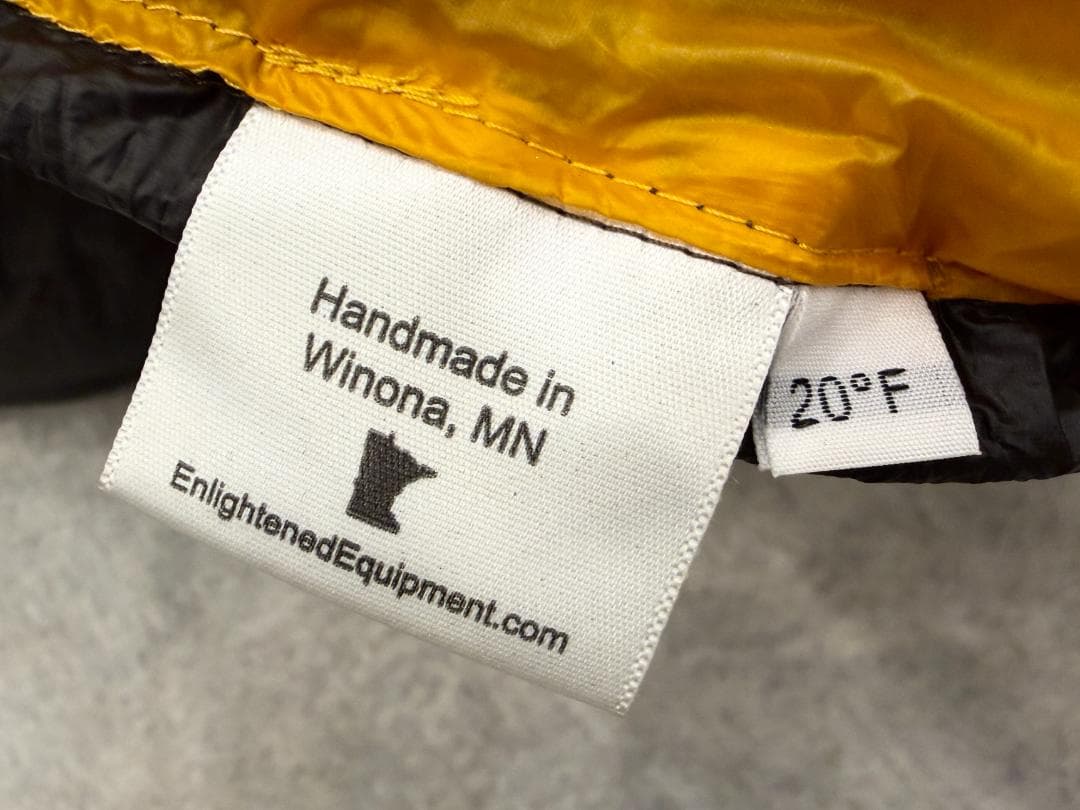 アウトドア寝具 ENLIGHTENED EQUIPMENT Revelation 950