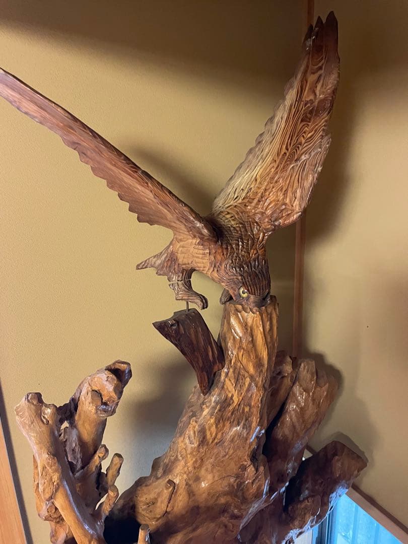 けやき　置物　レトロ　年代物　オブジェ