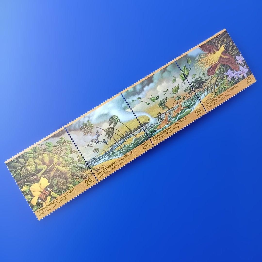 3756 外国切手 中国香港 2008年ジャイアントパンダ 4連刷