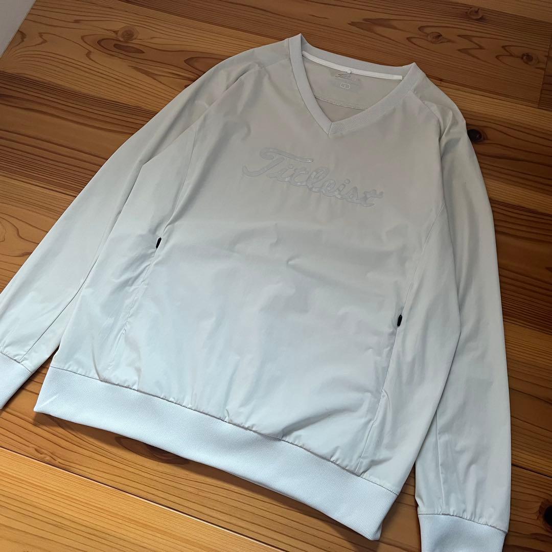 Titleist タイトリスト　Ｖネック　ライトプルオーバージャケット　L