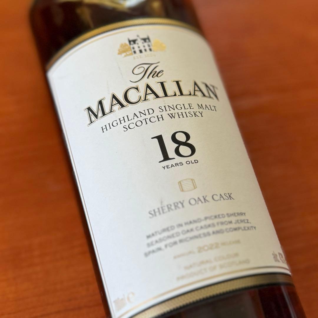 マッカラン　18 新品