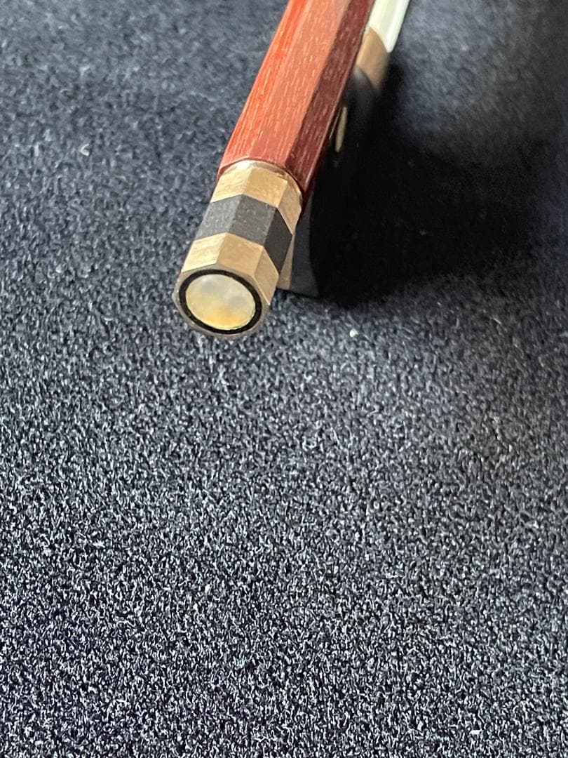 杉藤武司氏 マスターメイド 金黒檀 最高級 バイオリン弓 【メーカーメンテ済み】