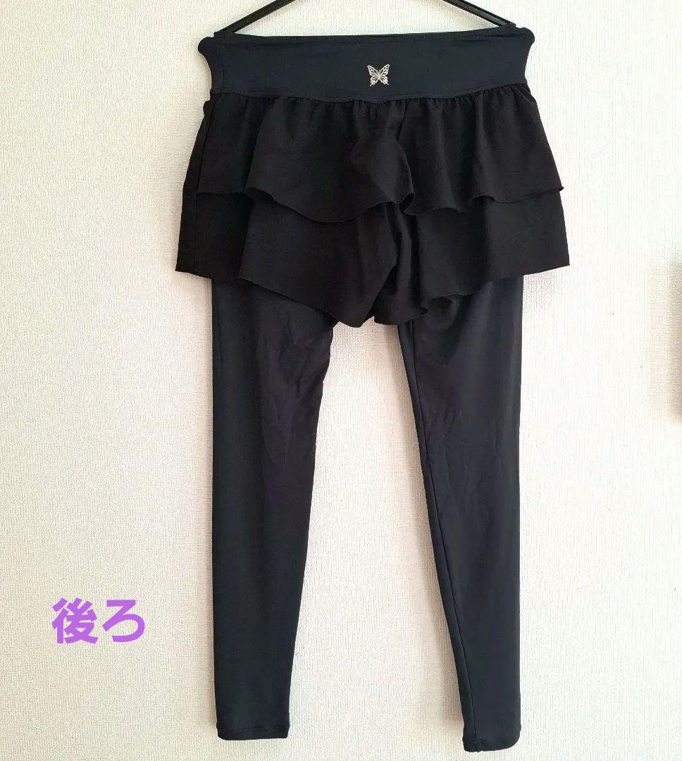 chacott　チャコットレギンス付きショートパンツ　ヨガバレー　M