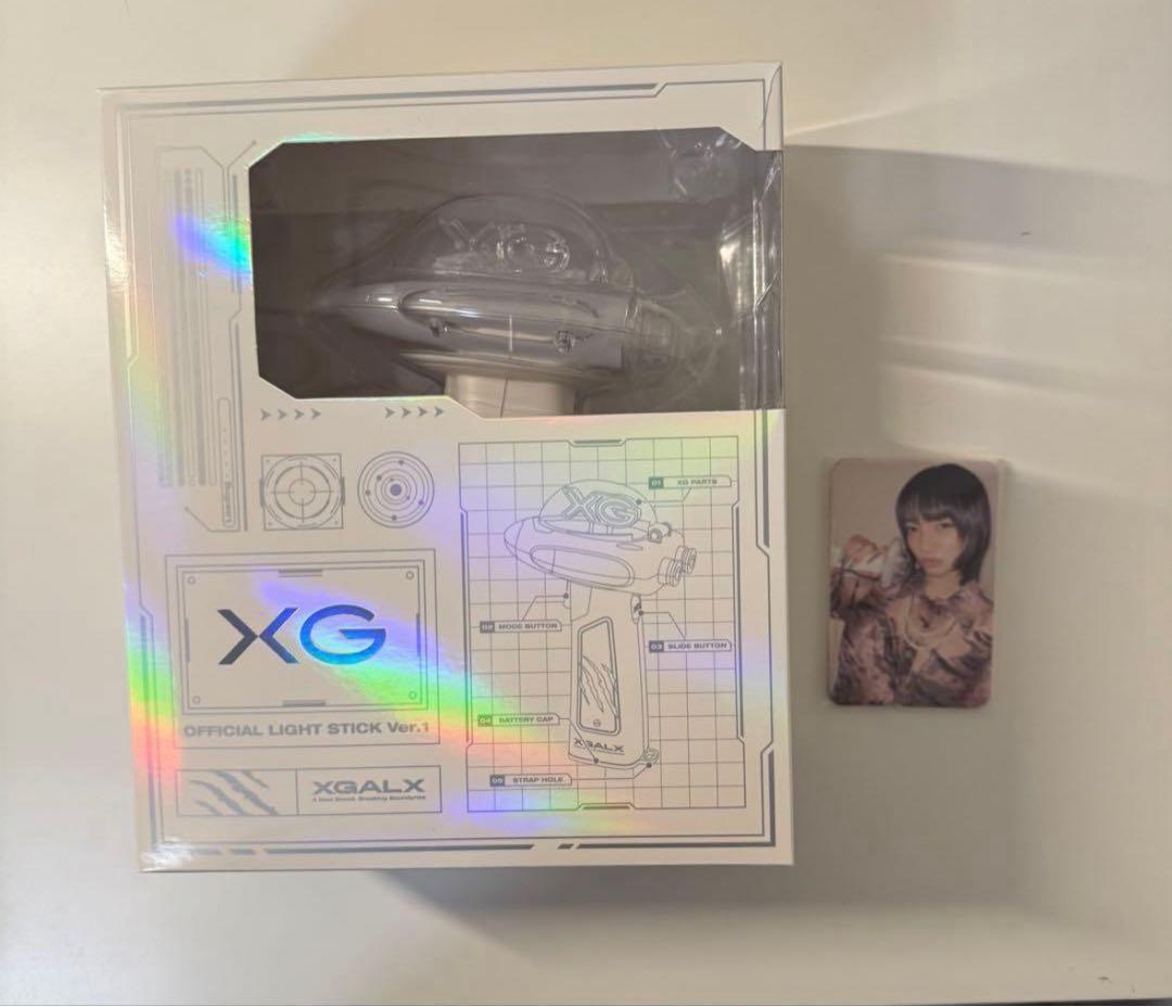 XG OFFICIAL LIGHT STICK Ver.1 トレカ付き
