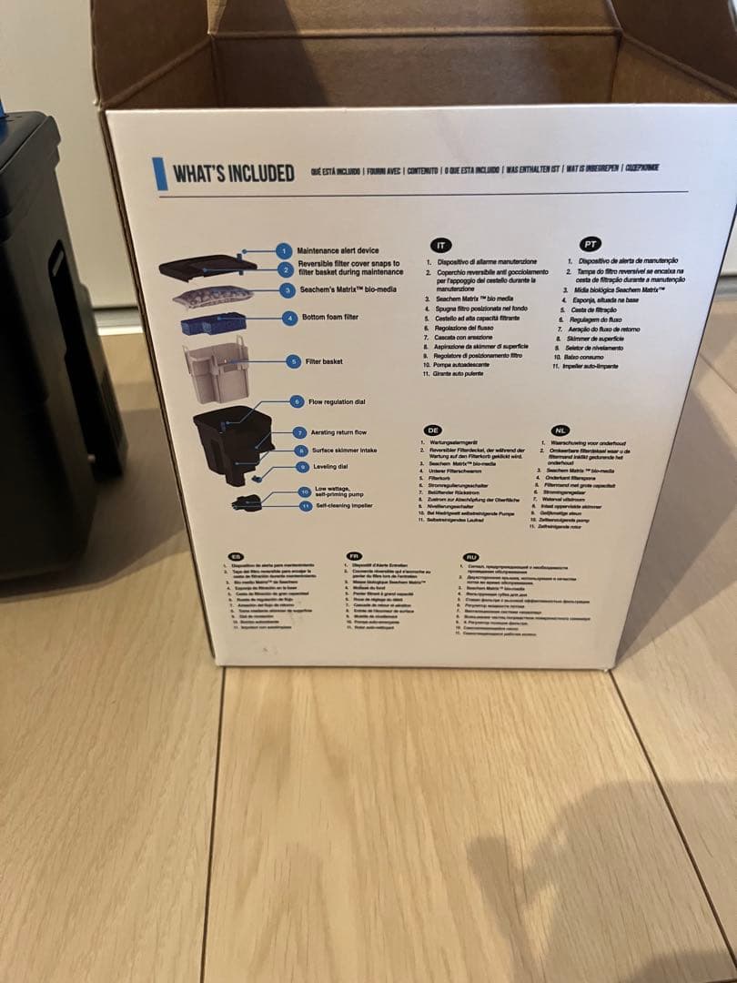 Seachem Tidal 35 フィルター