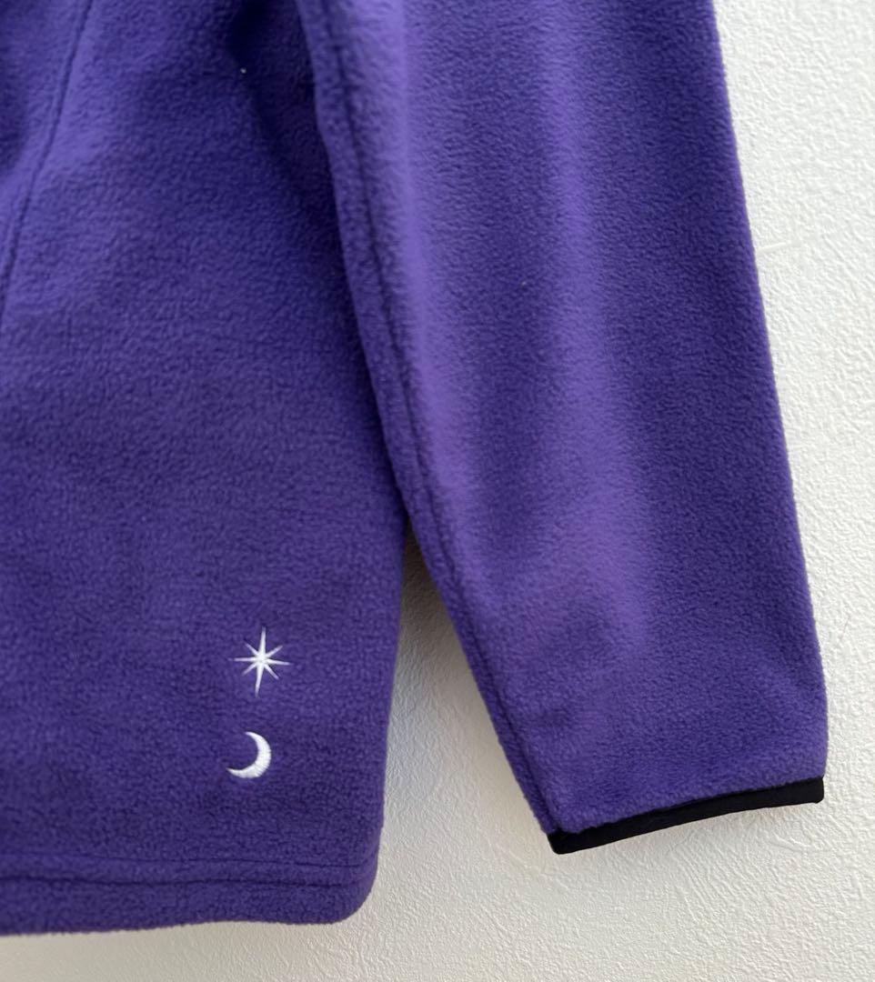 新品未使用 ルースイソンブラ ハーフジップ フリース Mサイズ　刺繍　防寒