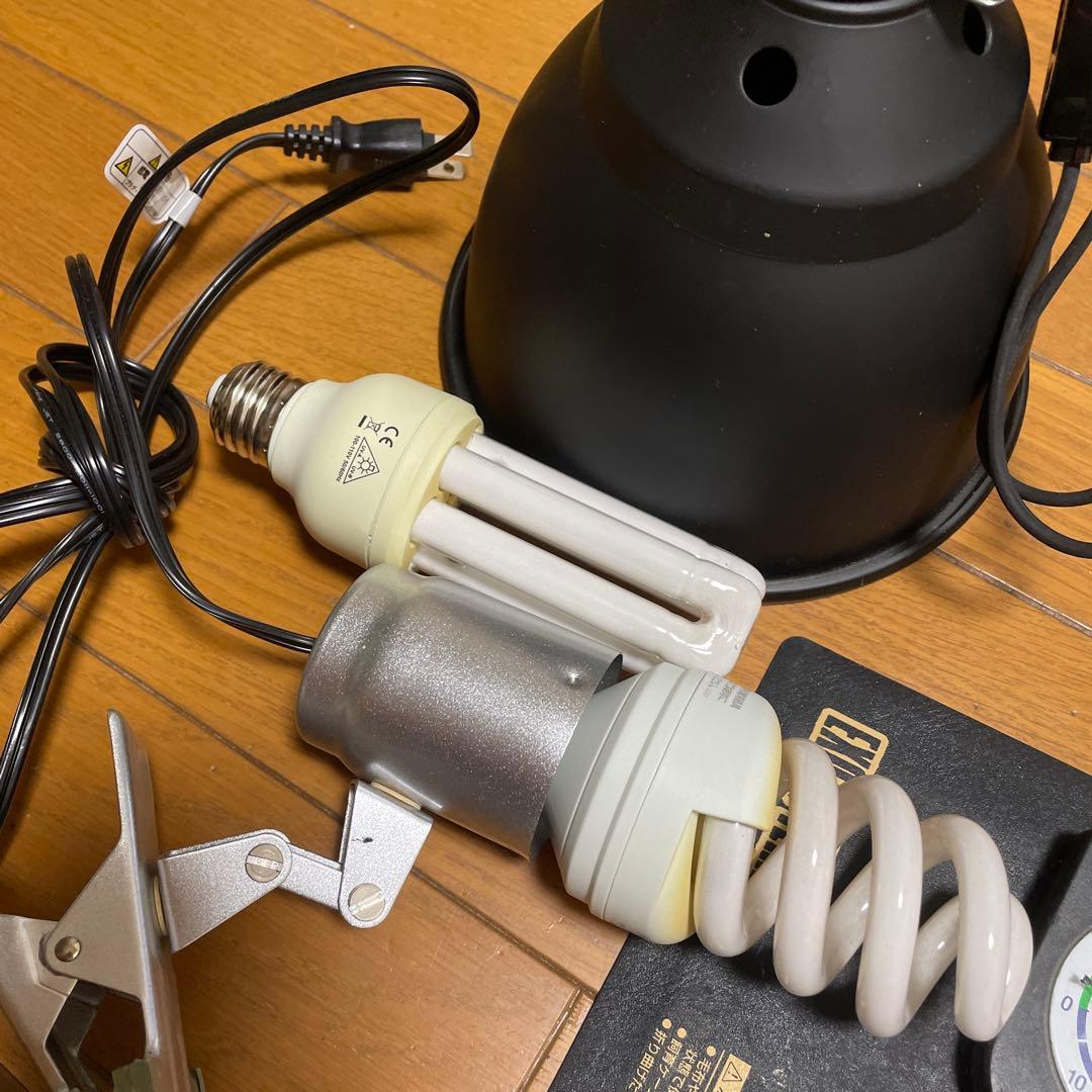 爬虫類・両生類用照明セット